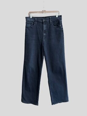 MOTHER The Rambler Zip Ankle Jeans in Night in Venice Size 32